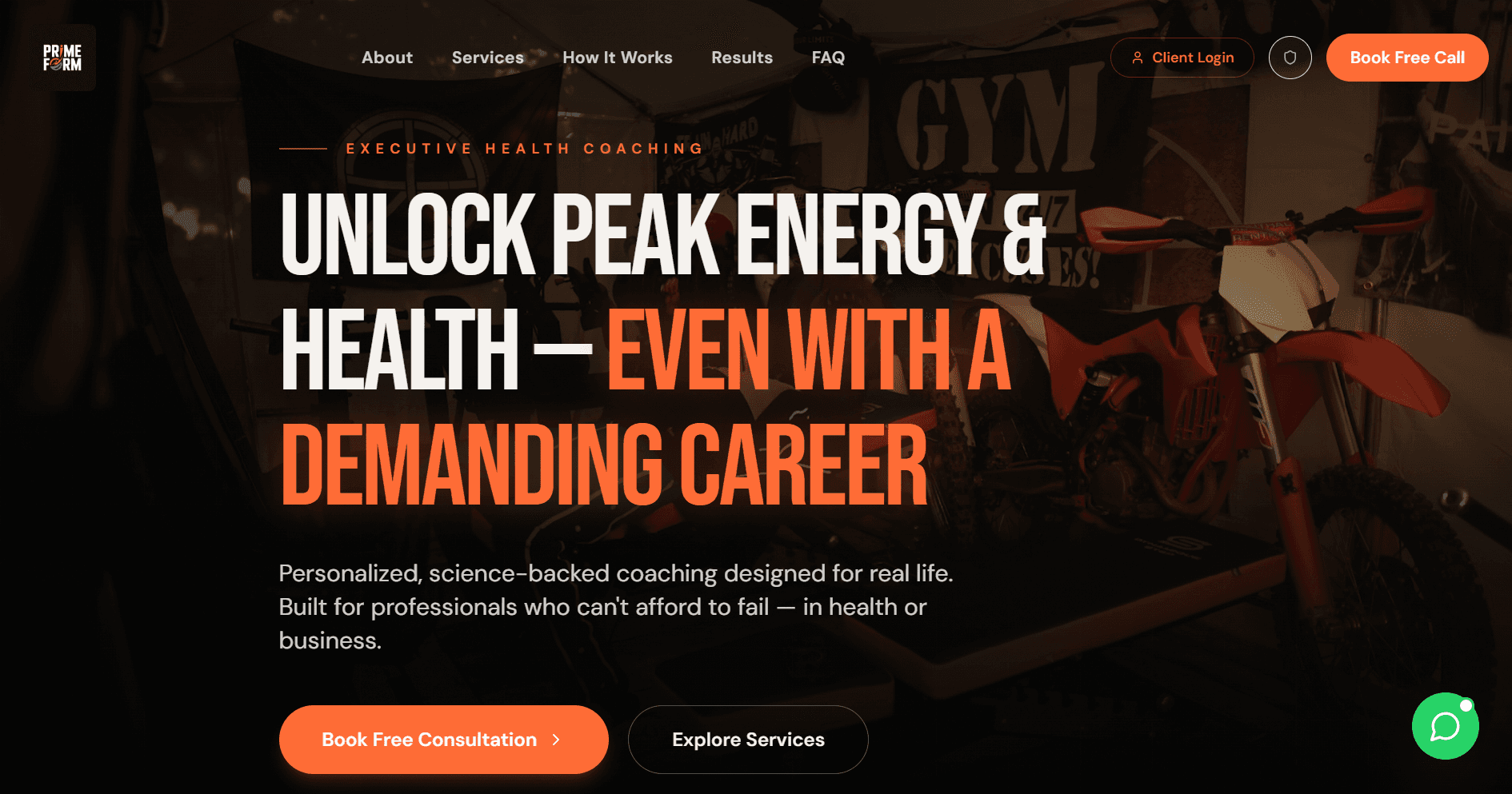 Prime Form homepage